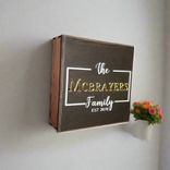 Concealment decor- Personalized Last Name 2 small