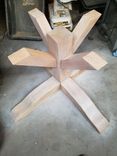 Concrete Top Round Pedestal Table 4 small