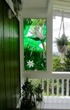 Stained Glass Terrace Window - Tiare 3 small