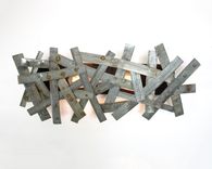 Wine Barrel Ring Vanity Light Or Sconce - Labello - Made From Retired California Wine Barrels 3 small