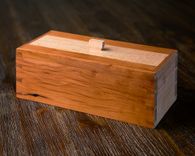 Reclaimed Cherry And Red Oak Tea Box 3 small