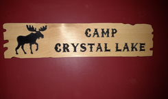 Custom Cedar Signs With Silhouette Graphics And Unique Edge 2 small
