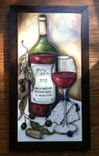 Hand-Painted Ceramic Cheese Plates & Coasters 5 small