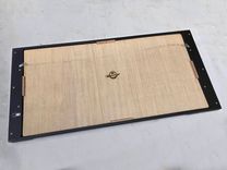 Eye-Catching Live Edge Cherry Burl Mirror 6 small