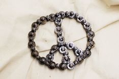 Steampunk Art Peace Sign 1 small