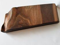 Charcuterie Board- Natural Wood- Serving Board- Food Server- Walnut- Table Runner- Table Decor 4 small