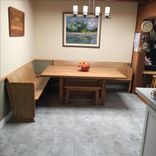 Oak Benches To Accompany Massive Oak Dining Table 3 small