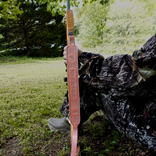 Customized Leather Rifle Sling Brown With Hand Tooled Design Slim Style Lightly Padded 3 small