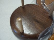 Bcl350 Set Of 6 Leather Coasters With Wooden Holder 6 small