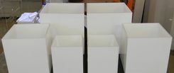 Acrylic Pillars - Any Size, Style Or Color You Need 2 small