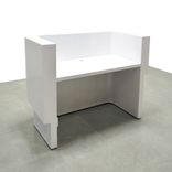 Modern Custom Reception Desk - Nola Curved Split Desk 5 small