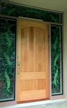 Stained Glass Entryway Sidelights And Transom Windows- Mokihana And Maile Lei 3 small