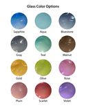 Metro Style Hand Blown Glass Pendant Lights 2 small
