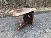 Mid Century Modern George Nakashima Inpired Side Table 4 small