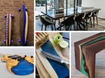 Epoxy Resin Table Or Project, Or Encapsulating Objects Using Bio Epoxy, Ecopoxy 3 small