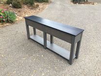 White Oak Entry Way Table 2 small