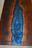 Claro Walnut Epoxy River Table 4 small