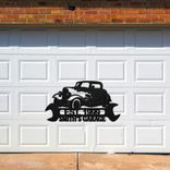 Custom Garage Sign, Personalized Metal Garage Tool Sign 6 small