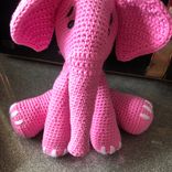 Elephant Crochet Gift, Doll Gift, Crochet Elephant 2 small