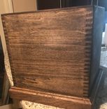 The Rustic Collection: Rustic Wooden Rubbish Bin 3 small