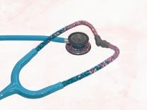 Ombre Crystallized Littmann Classic Iii Stethoscope Medical Nurse Bling European Crystals Bedazzled 2 small