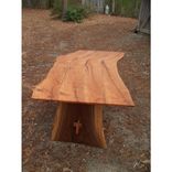 Cherry Live Edge Desk For Writing 2 small