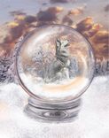 Snow Globe Artwork Custom Portrait Painting Of Pet, Home Or Family 3 small