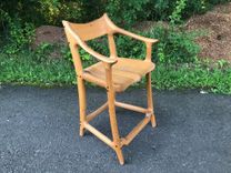 Sculpted Counter Stool In The Style Of Sam Maloof 3 small