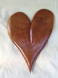 Decorative Wooden Hearts. 1 small