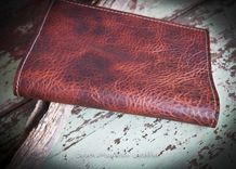 Custom Bison Leather Bible Cover For Book 10 X10 X 2 Inches Or Smaller 2 small