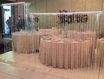 Acrylic Crystal Wall - Room Divider - Made To Your Size 1 small