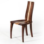 Modern Dining Chairs Handmade In Choice Of Wood, Available As Single Or Set Of Chairs "Gazelle" 2 small