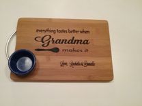 Personalized Cutting Board 4 small