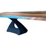 Custom Resin Dining Table With Custom Base 3 small