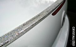 Custom Crystallized Car Spoiler Bling Genuine European Crystals Bedazzled 1 small