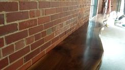 Commercial Live Edge Bar Tops Walnut Cherry Maple Oak Slabs 2 small