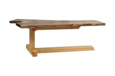 Walnut And Red Oak Cantilevered Coffee Table 3 small