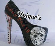 Friday The 13th Heels ( 3d Jason Pumps) 1 small