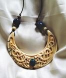 Celtic Dragon Moon Pendant 1 small