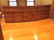 White Oak Reception Desk 1 small