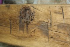 Hand Hewn Authentic Reclaimed Barn Wood Fireplace Mantel 5 small