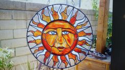 Large Stained Glass Panels 1 small