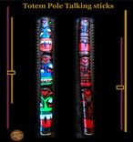 Talking Stick, Group Talk, Communication, Office Gift, Retirement Gift 2 small
