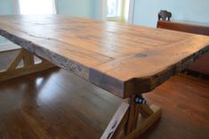 Reclaimed Barn Wood Table 4 small