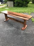 Natural Edge Solid Walnut Dining Table 5 small