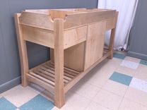 Japanese Inspired Master Bath Vanity 2 small