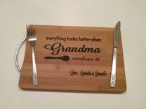 Personalized Cutting Board 6 small