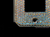 Custom Crystallized Wall Light Switch Plate Bling European Crystals Bedazzled 3 small