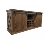 Rustic Farmhouse Reclaimed Wood Wine / Liquor Cabinet / Sideboard / Buffet / Farm House Style 1 small