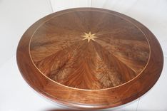 Walnut Dining Or Entry Table   Extraordinaire ! ! !. 1 small